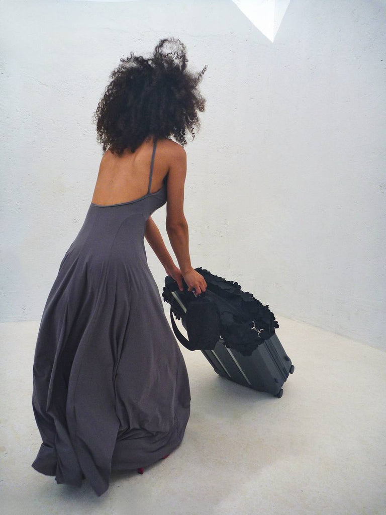 AE Long Dress in Grey